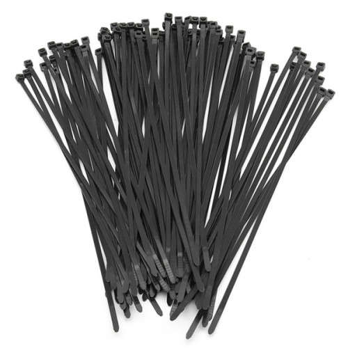 PACK OF 100 4 X 250MM NYLON CABLE TIES