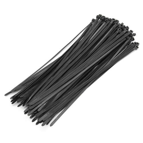 PACK OF 100 4 X 250MM NYLON CABLE TIES