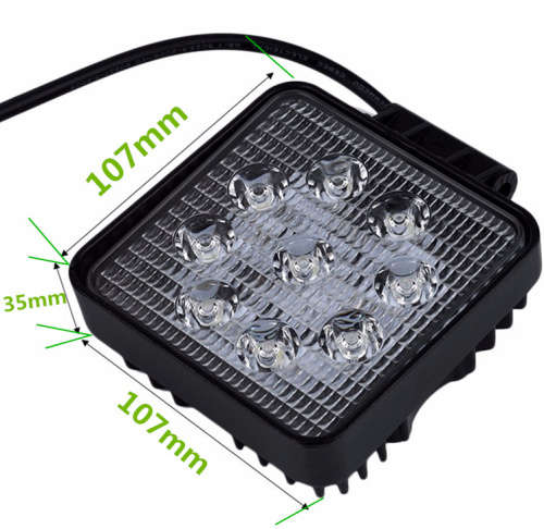 27W CREE LED AUTOMOTIVE SPOTLIGHT
