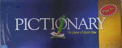 PICTIONARY PARTY BOARD GAME - THE GAME OF QUICK DRAW
