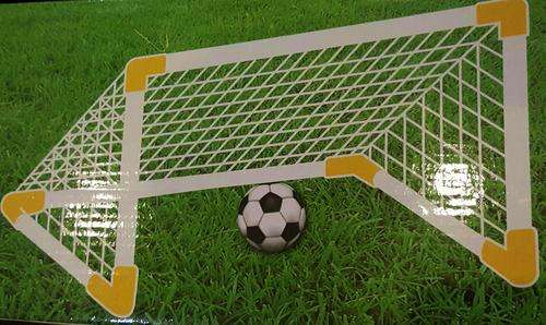 BOYS INDOOR OUTDOOR SOCCER NET SET