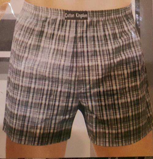 MENS COTTON BOXER UNDERPANTS