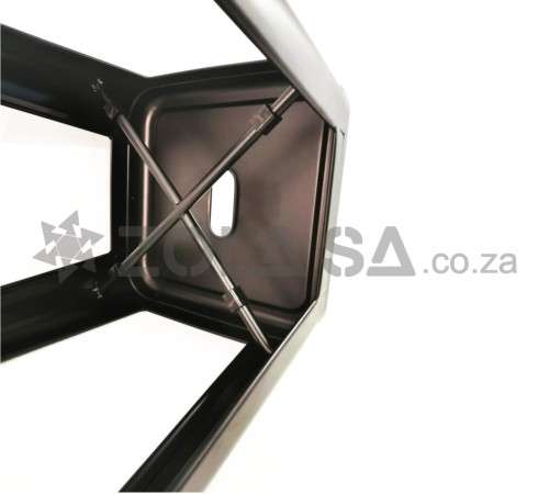 Tolix Bar Stool With No Back - Black
