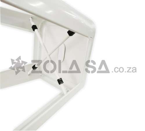 Tolix Bar Stool With No Back - Black
