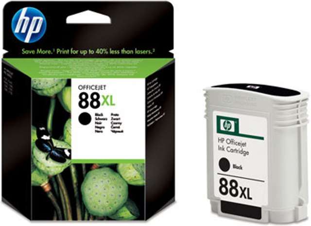 HP 88XL High Yield Black Original Ink Cartridge (C9396AE)