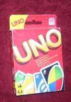 UNO playing cards - Mattel 2014