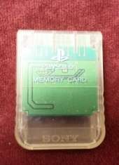 Playstation1 Memory Card - Clear - Limited Edition