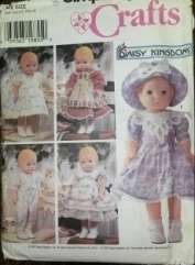 Simplicity Doll Collection Crafts  -  Doll Clothes Pattern(7497) - Daisy Kingdom
