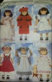 Butterick Doll Collection Crafts  -  Doll Clothes Pattern(4699)