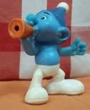McDonald's - Smurfs 2013 Harmony smurf (+-8 cm High)