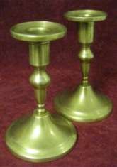 Copper Candle Holders - Set of 2
