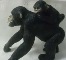 planet Of The Apes- Mommy& Baby- Ape :(+- 1 cm High)