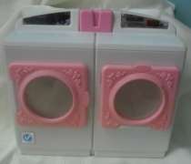 Mattel Inc.1999- Barbie- Washing Machine- Tumble-dryer. (Combo) (+- 18 cm High) (+-  20 cm Width)