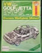 VW Golf & Jetta - Owners Workshop Manual March 1984 to 1990 (+-28x21x3cm Long)