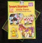Smart Starter - Little Animal Farm Wooden Puzzles (+- 5cm High)