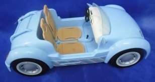 2006 Barbie Blue Beach Cruiser Buggy Car (+- 35x18x13cm)
