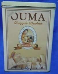 Limited Edition Nola Ouma Sliced Rusks Buttermilk - Tin Box - Collectible (+- 14x10x20cm)