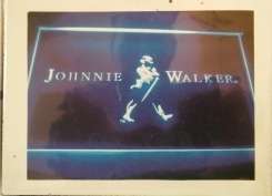 Wooden Name Board - Johnie Walker (+-16x20.5cm )