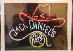 Wooden Name Board - Jack Daniels (+-16x20.5cm )