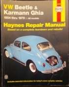 Haynes VW Beetle & Karmann Ghia 1954 Thru 1979 All Models Repair Manual (+-21x27x2cm High)