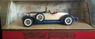 MatchBox - Models Of YesterYear - Y 14 1931 Stutz Bearcat - Scale 35:1