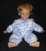 Plastic Doll (+-24cm High)