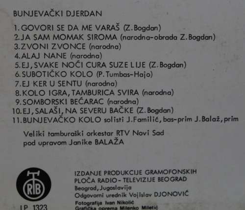 LP - Zvonko Bogdan