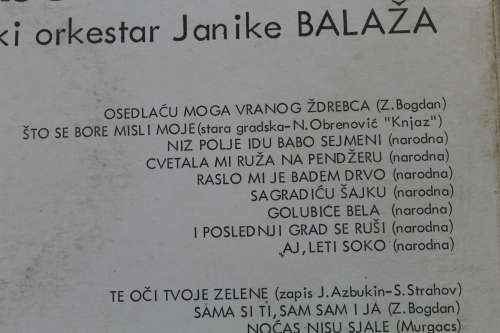 LP - Zvonko Bogdan - sto se bore misli moje