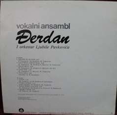 LP - Vokalni ansambl Derdan