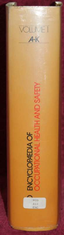 Book- Encyclopaedia of occupational health and safety