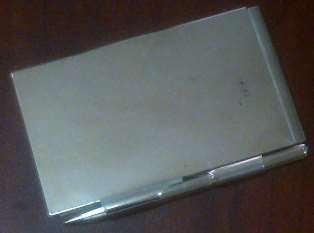 Metal Cover Notebook and Pen