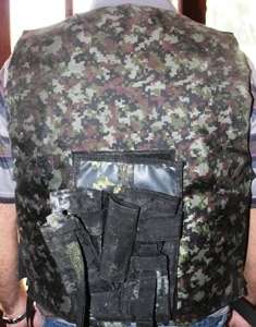 Paintball Vest with canisters