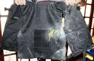 Paintball Vest with canisters