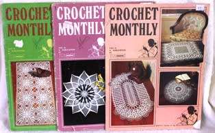 Crochet Monthly Number 37,39, 40, 41, 43, 46