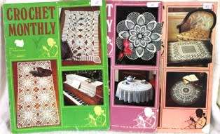Crochet Monthly Number 37,39, 40, 41, 43, 46