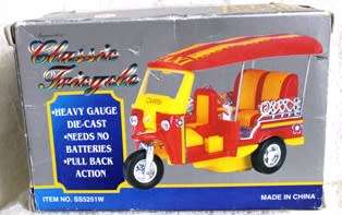Tuk-Tuk  -  Classic Tricycles   13 x 9 cm