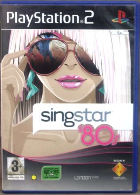 PS2 - Sing Star  80's