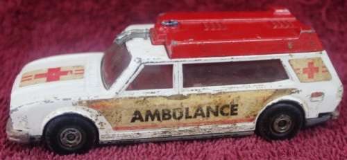 Matchbox - Ambulance - Speed Kings - Lesney - 11 cm