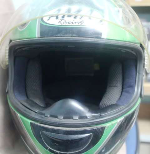 AMA Racing Helmet Green - Size unknown
