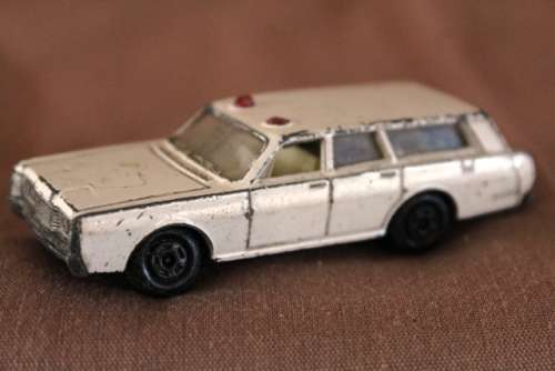 Matchbox - Mercury Police car - 1971 - Lesney Product - made in England