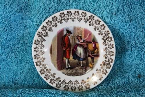 Staff Tea set Made in England  - Saucer - Dia 11.5 cm