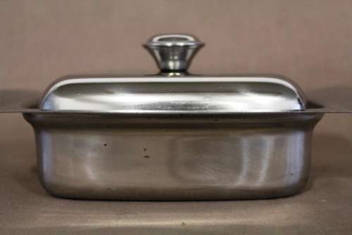 Stainless Steel - Butter Dish / 20x13x8cm