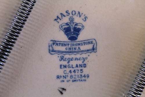 Mason's Regency England C. 4475 RN 821349 - Decorative Plate