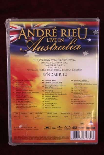 DVD -  Andre Rieu / Live In Australia