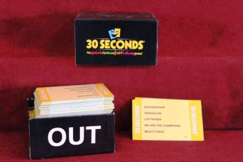 30 seconds Boards Game
