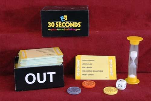 30 seconds Boards Game