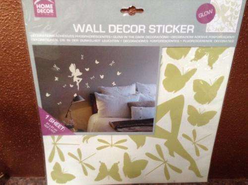 Wall stickers - glow in the dark fairies