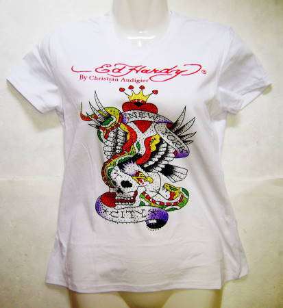 ( Medium ) JUST INN !! ED Hardy -  Ladies Summer Top - By Meiling