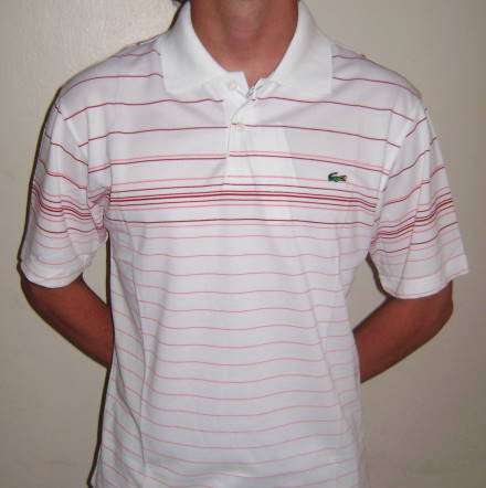 JUST INN - Large Lacoste Golf Shirt with Original tags