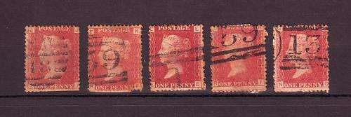 Great Britain - Nice Selection of Penny Reds